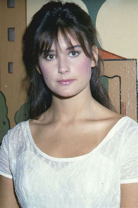 demi moore 80s bush|Amazing Portraits of a Young Demi Moore in the 1980s